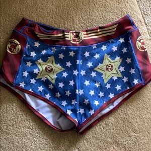 LIVESORE Wonder Woman Shorts